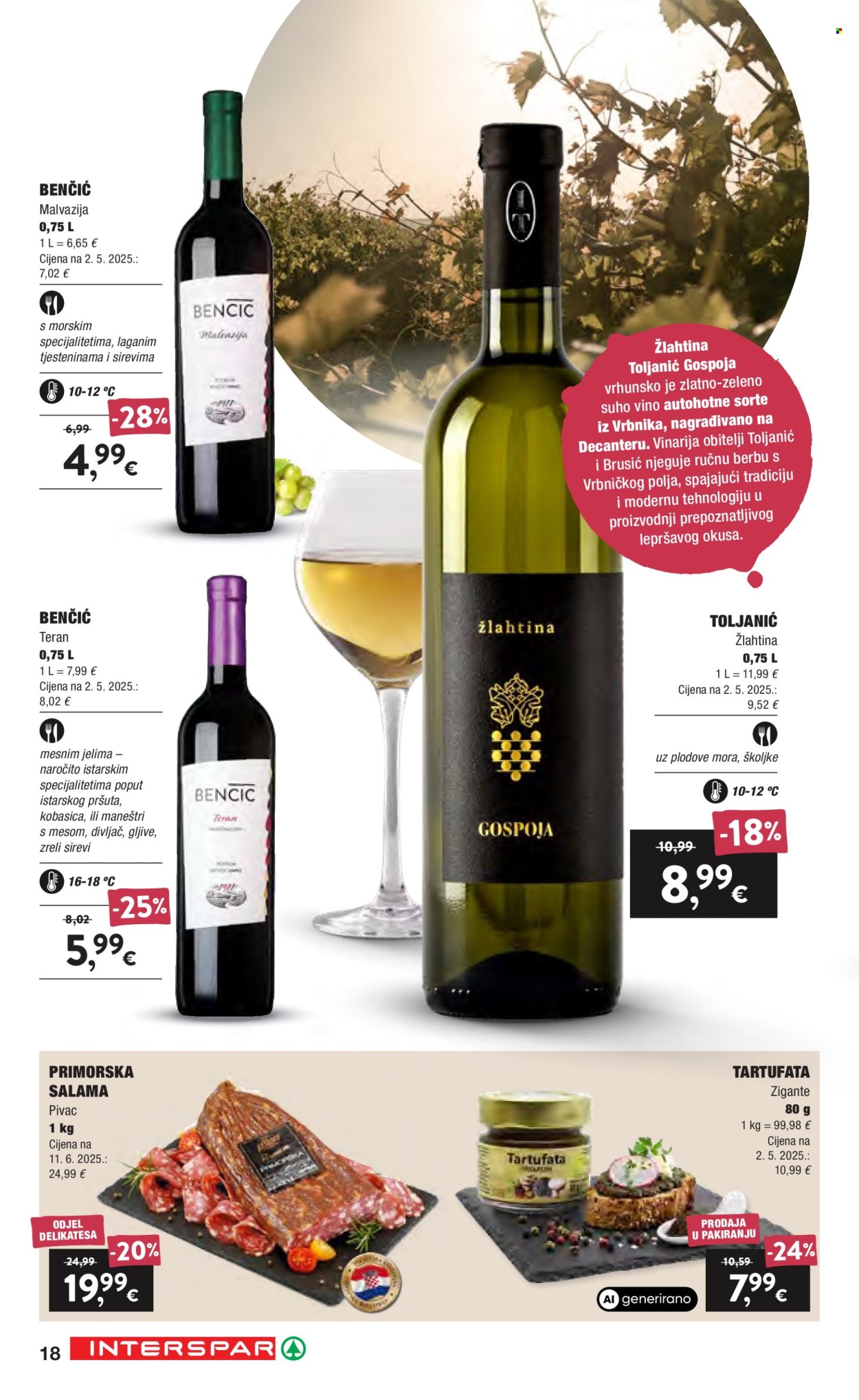 INTERSPAR katalog - 16.09.2026. - 06.10.2026. Stranica 18