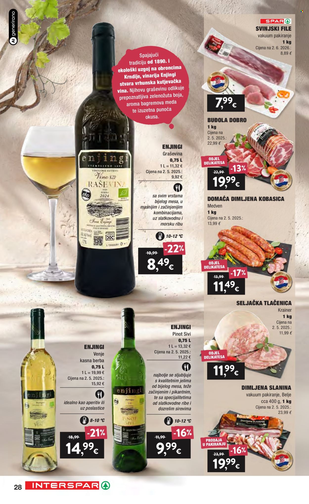 INTERSPAR katalog - 16.09.2026. - 06.10.2026. Stranica 28