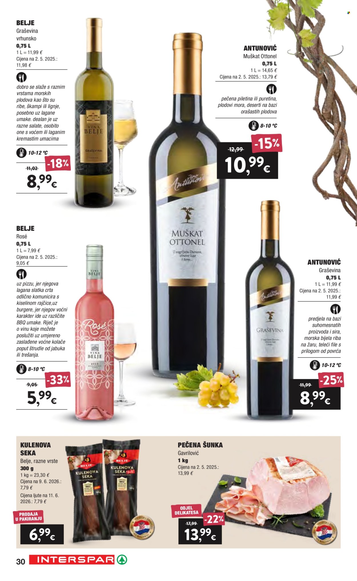 INTERSPAR katalog - 16.09.2026. - 06.10.2026. Stranica 30