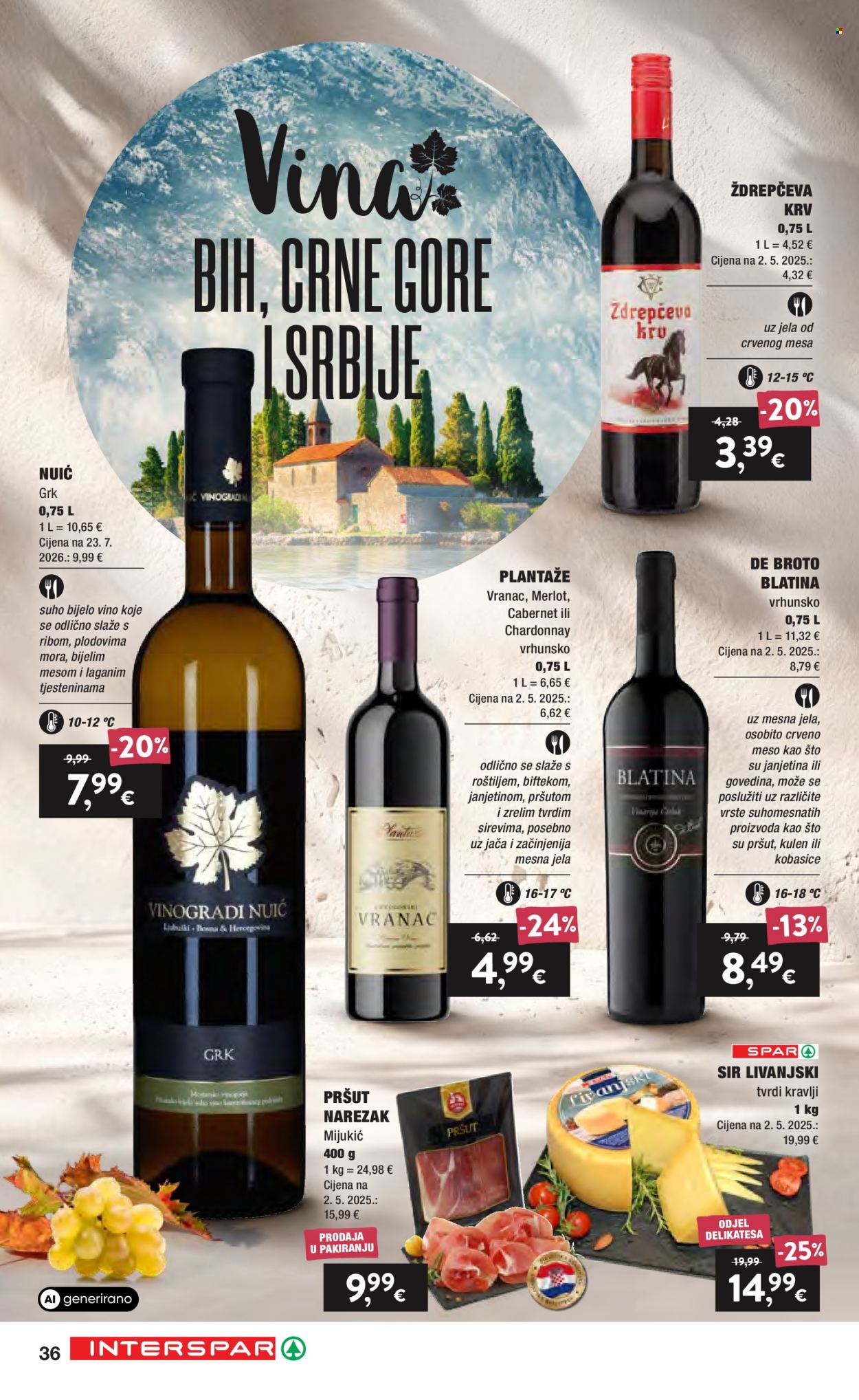 INTERSPAR katalog - 16.09.2026. - 06.10.2026. Stranica 36