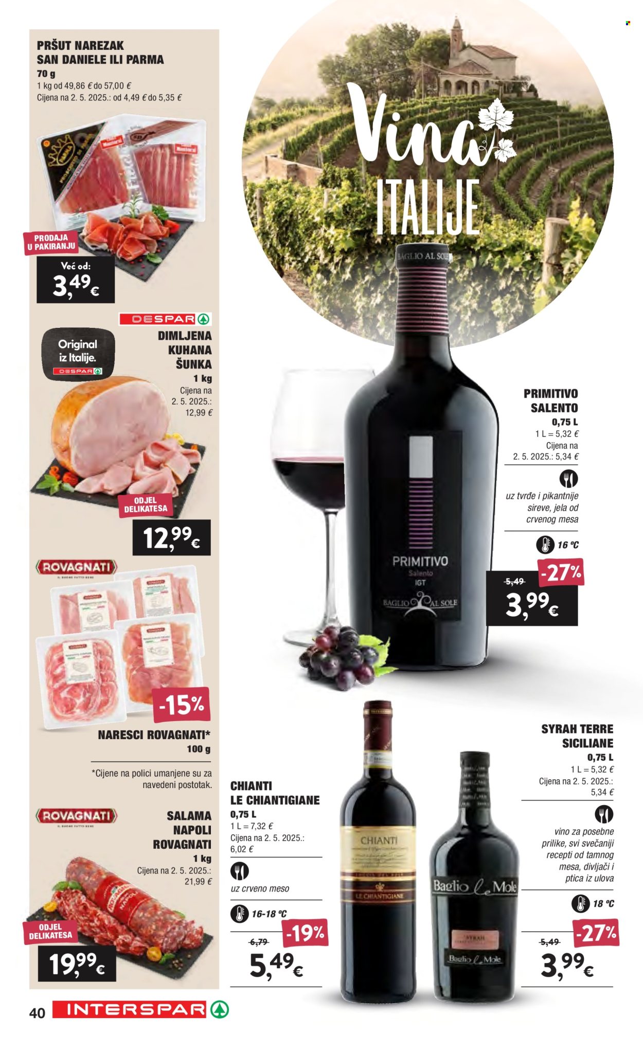 INTERSPAR katalog - 16.09.2026. - 06.10.2026. Stranica 40