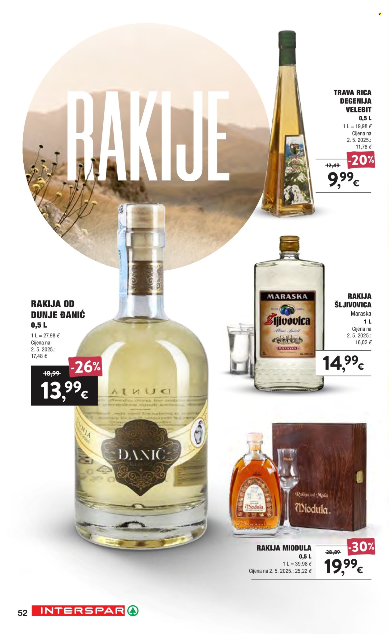 INTERSPAR katalog - 16.09.2026. - 06.10.2026. Stranica 52