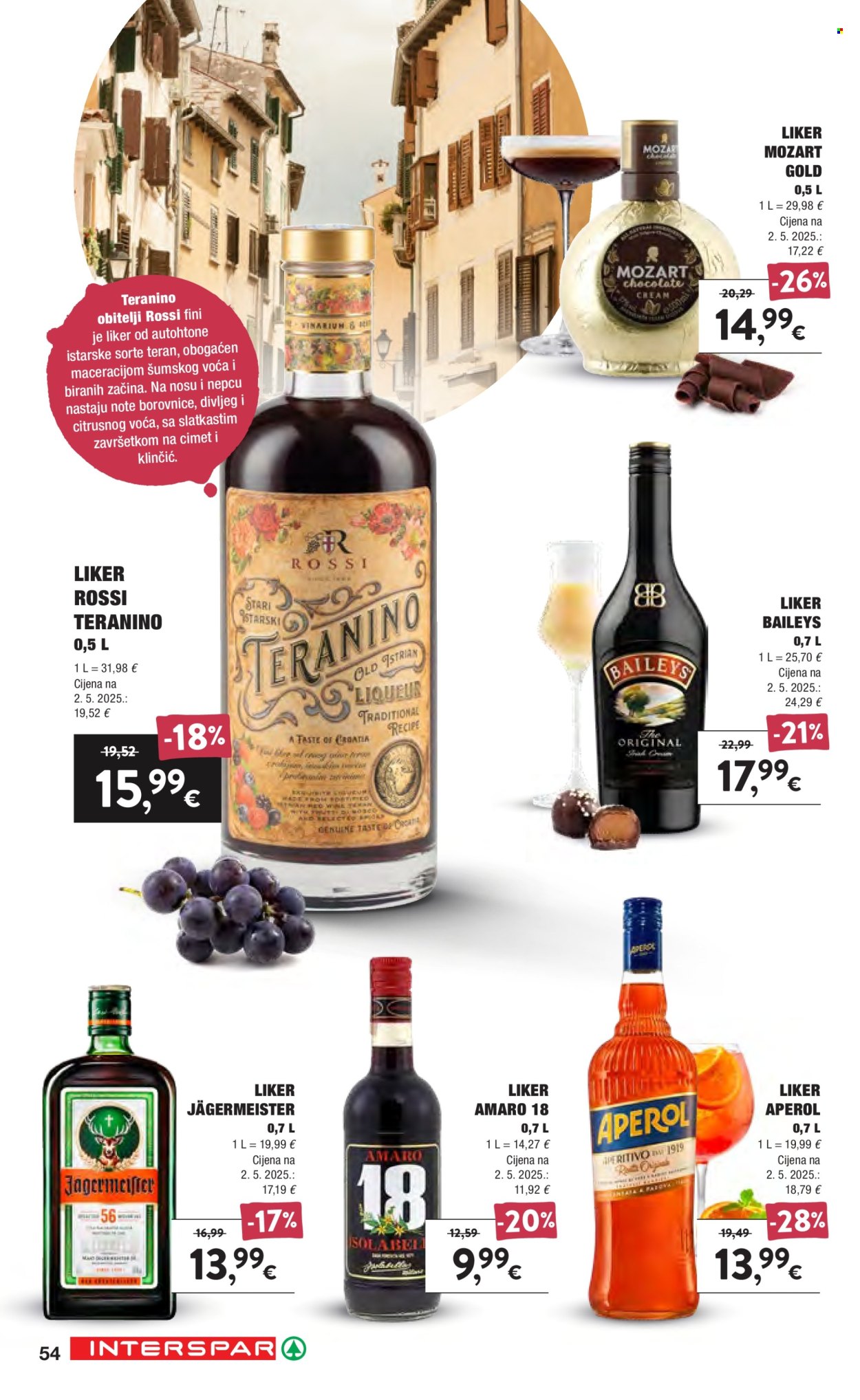 INTERSPAR katalog - 16.09.2026. - 06.10.2026. Stranica 54