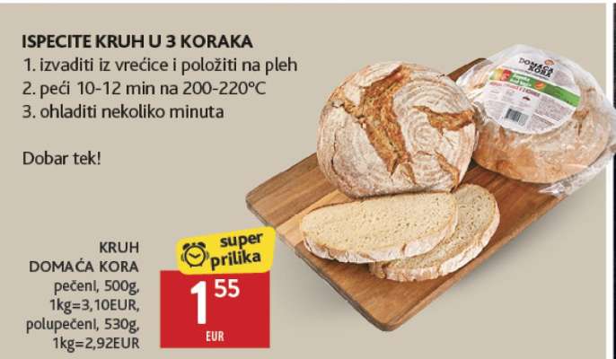 KRUH DOMAĆA KORA