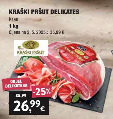 KRAŠKI PRŠUT delikates