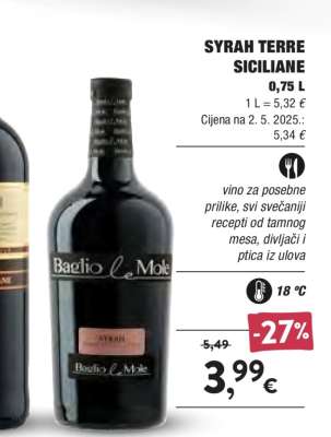 SYRAH TERRE SICILIANE