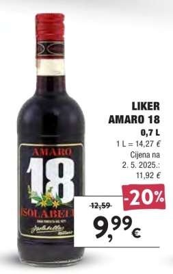 Liker Amaro 18