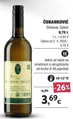 ČOBANKOVIĆ SILVANAC ZELENI