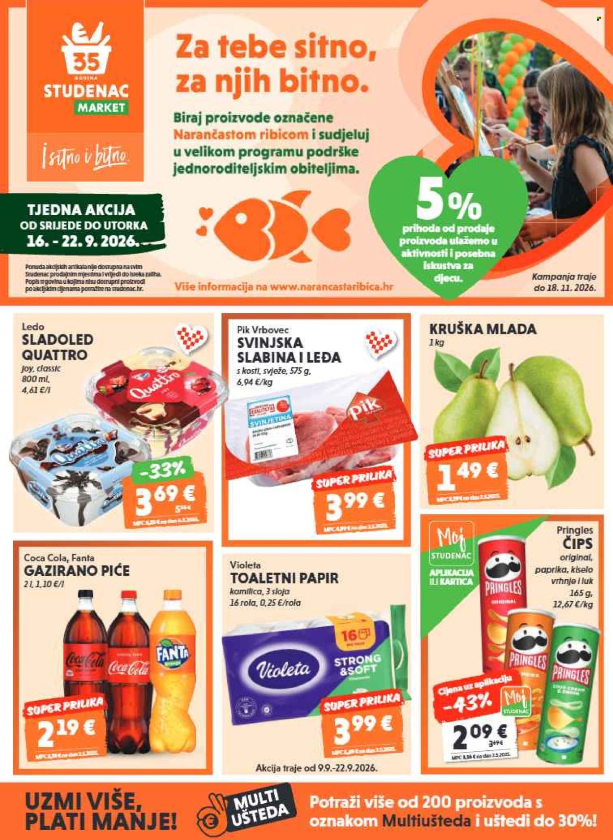 Studenac katalog - 16.09.2026. - 22.09.2026. Stranica 1