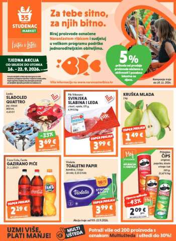 Studenac katalog - 16.09.2026. - 22.09.2026.