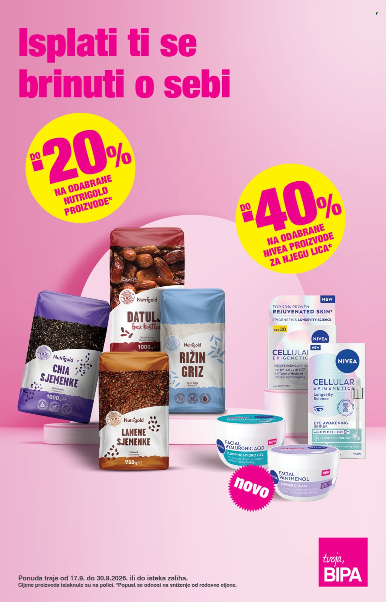 Bipa katalog - 17.09.2026. - 30.09.2026. Stranica 1