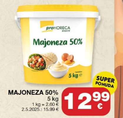 MAJONEZA 50%