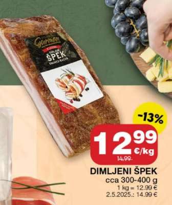 Dimljeni špek