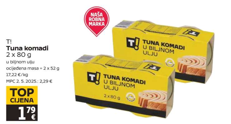 T! Tuna komadi