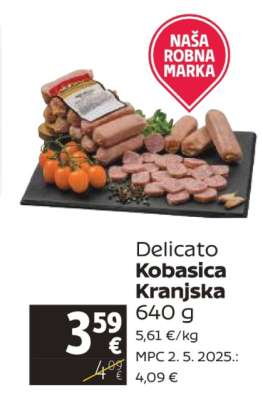 Delicato Kobasica Kranjska