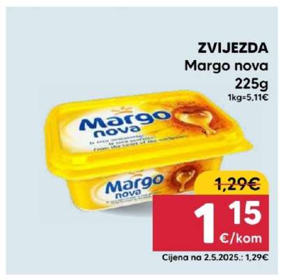 ZVIJEZDA Margo nova