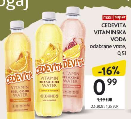 CEDEVITA Vitaminska voda