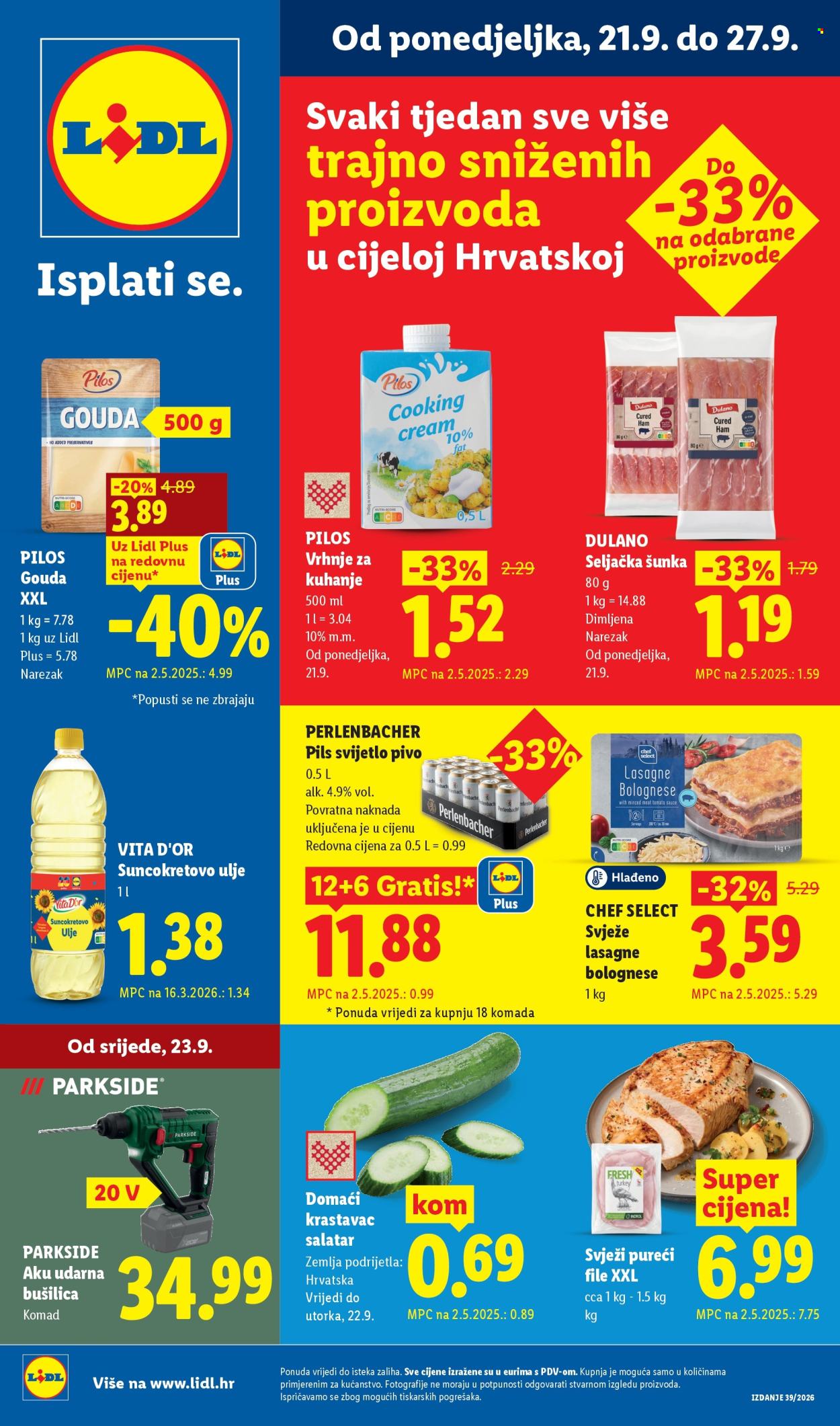 Lidl katalog - 21.09.2026. - 27.09.2026. Stranica 1