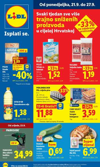 Lidl katalog - 21.09.2026. - 27.09.2026.