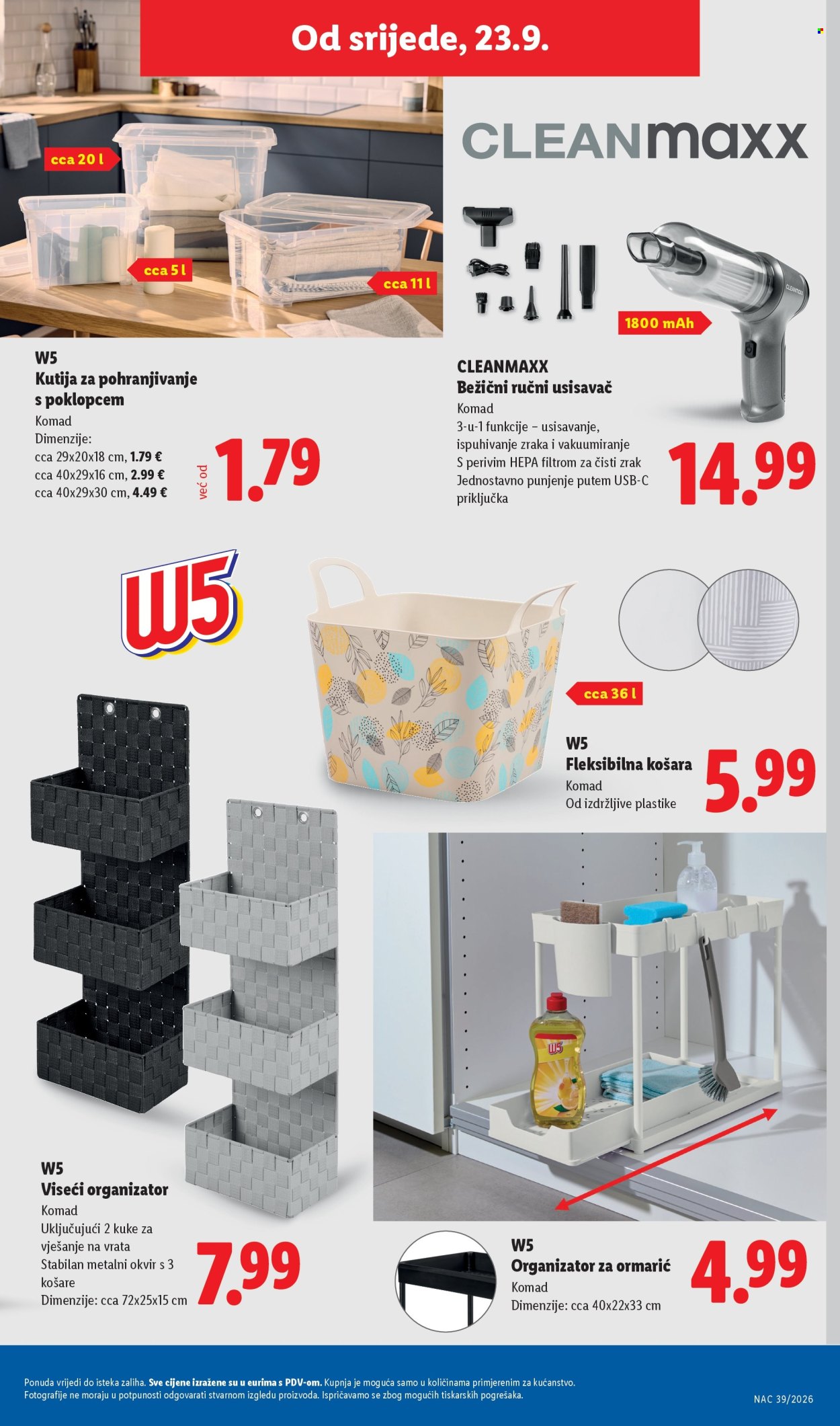 Lidl katalog - 21.09.2026. - 27.09.2026. Stranica 39