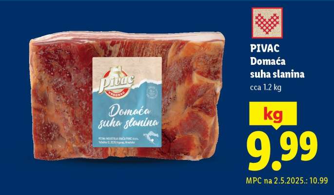PIVAC Domaća suha slanina