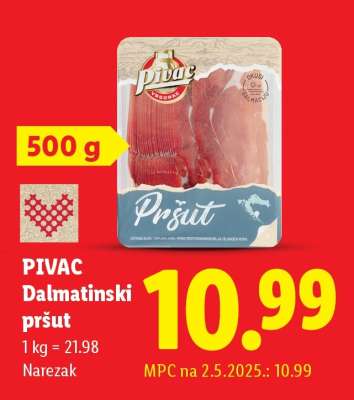 PIVAC Dalmatinski pršut