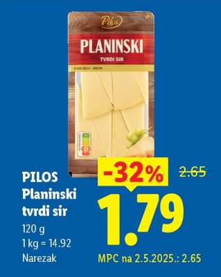 Pilos Planinski tvrdi sir