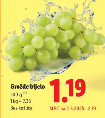Grožđe bijelo