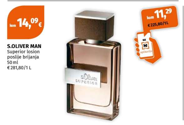 S.OLIVER MAN Superior losion poslije brijanja