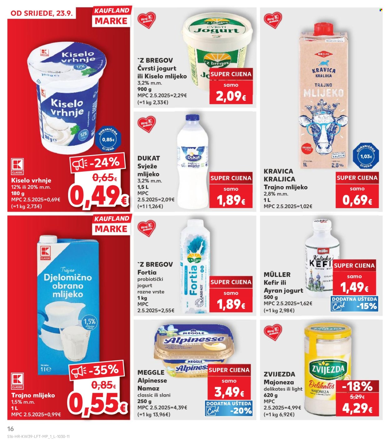 Kaufland katalog - 23.09.2026. - 29.09.2026. Stranica 16