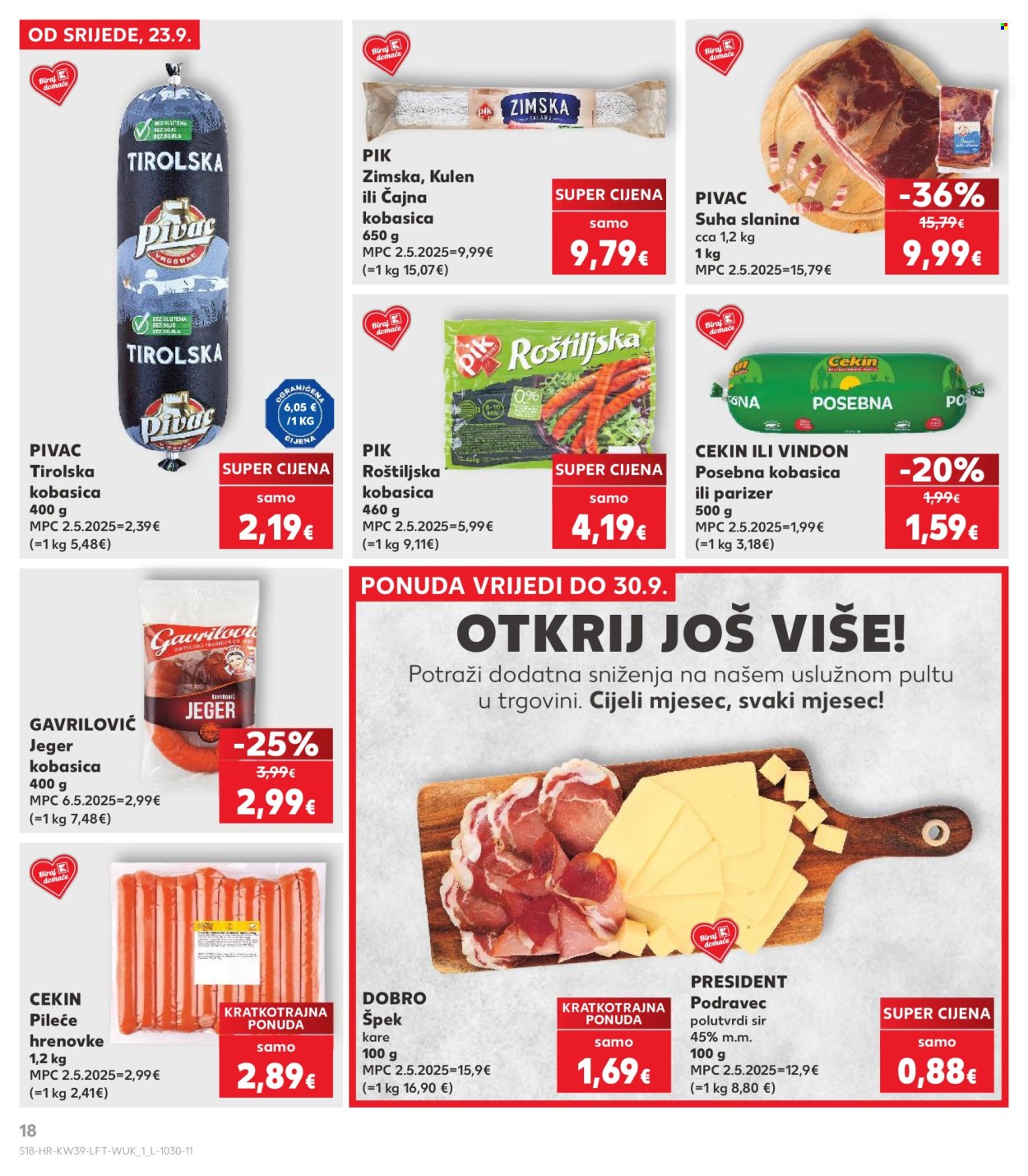 Kaufland katalog - 23.09.2026. - 29.09.2026. Stranica 18