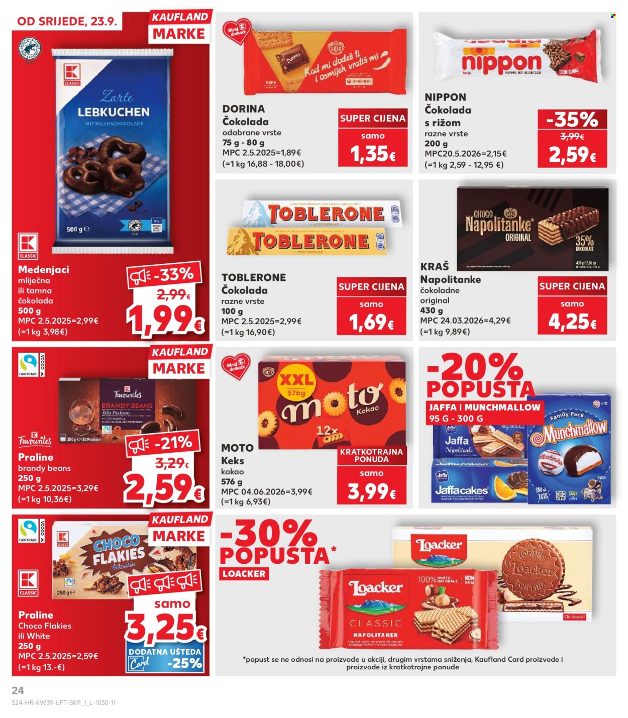 Kaufland katalog - 23.09.2026. - 29.09.2026. Stranica 24