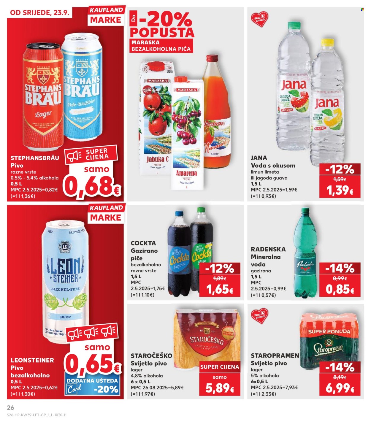 Kaufland katalog - 23.09.2026. - 29.09.2026. Stranica 26