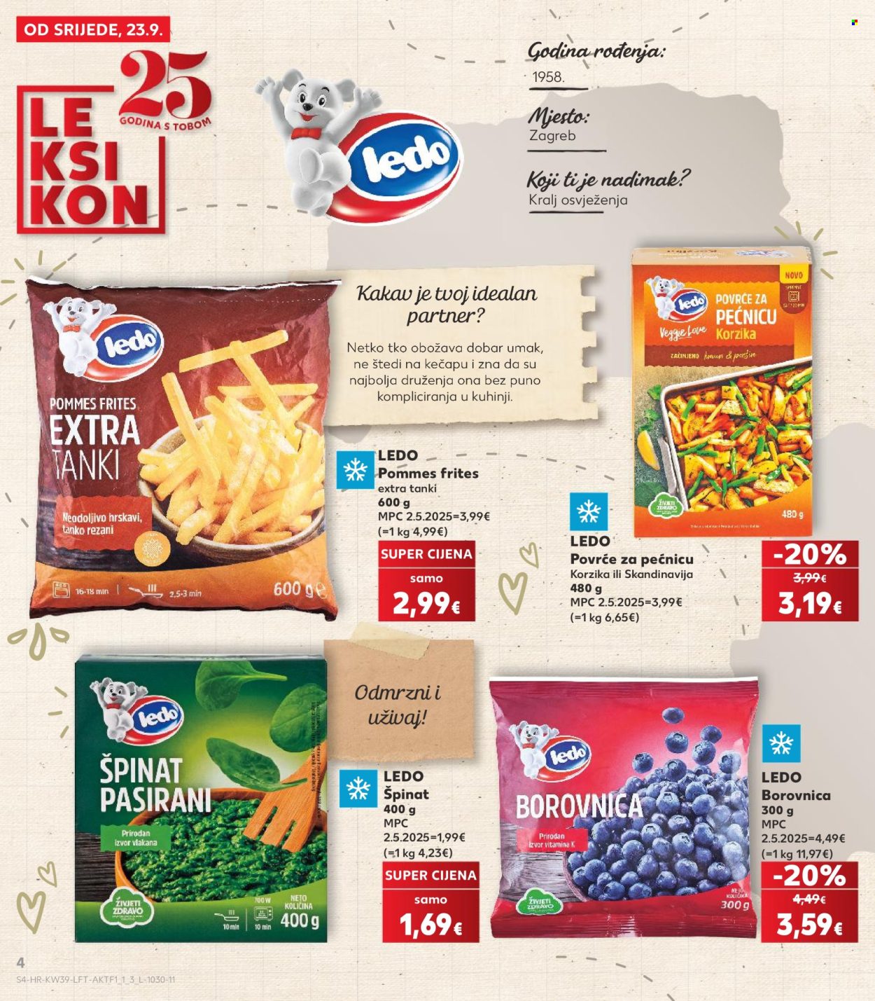 Kaufland katalog - 23.09.2026. - 29.09.2026. Stranica 4