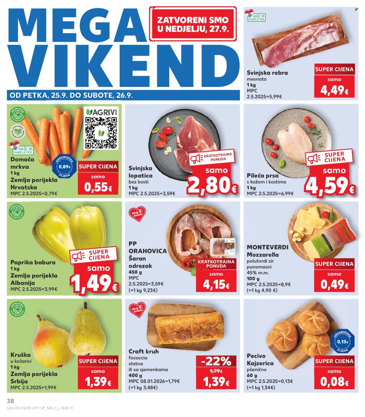 Kaufland katalog - 23.09.2026. - 29.09.2026. Stranica 38
