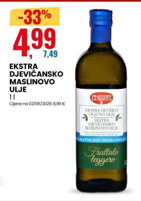 EKSTRA DJEVIČANSKO MASLINOVO ULJE