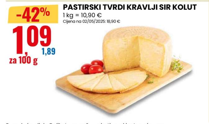 PASTIRSKI TVRDI KRAVLJI SIR KOLUT