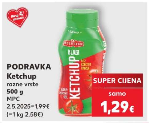 PODRAVKA Ketchup