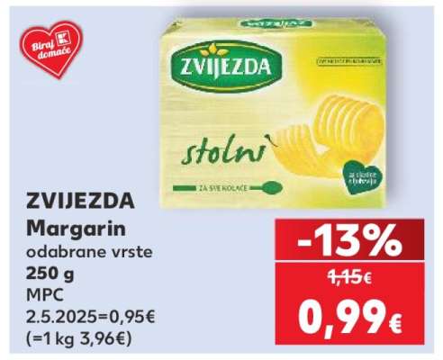 ZVIJEZDA Margarine