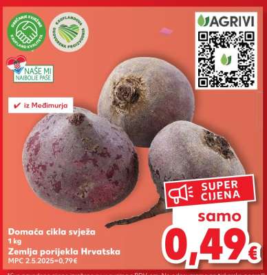 Domaća cikla svježa