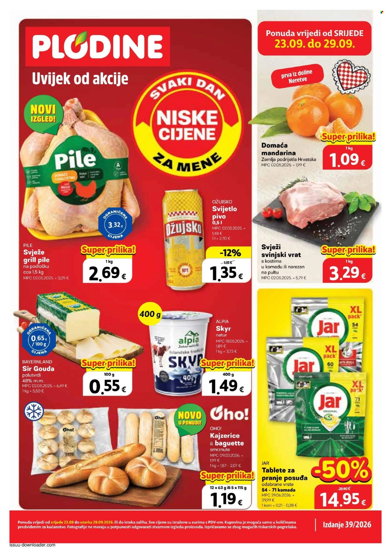 Plodine katalog - 23.09.2026. - 29.09.2026. Stranica 1