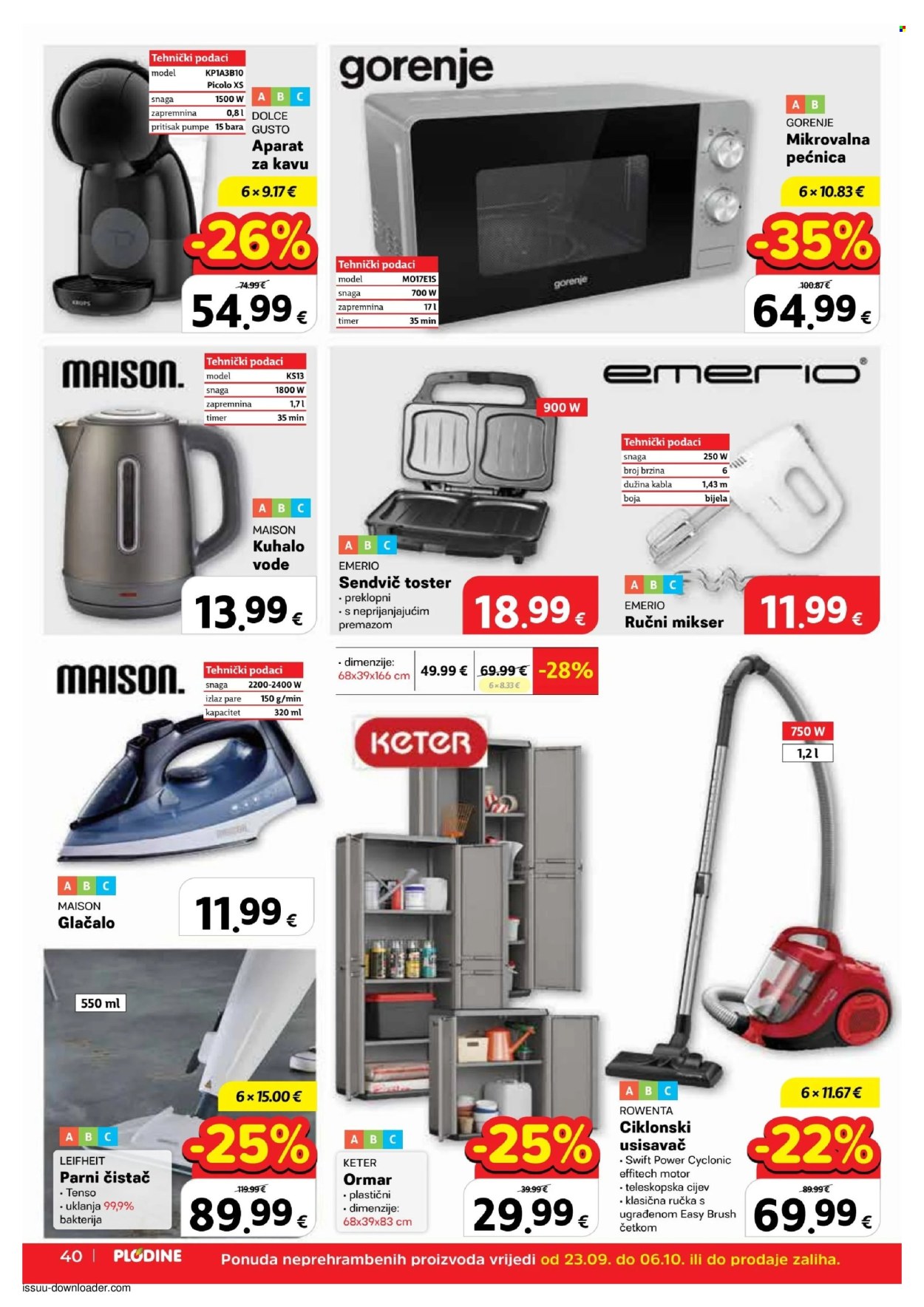 Plodine katalog - 23.09.2026. - 29.09.2026. Stranica 40