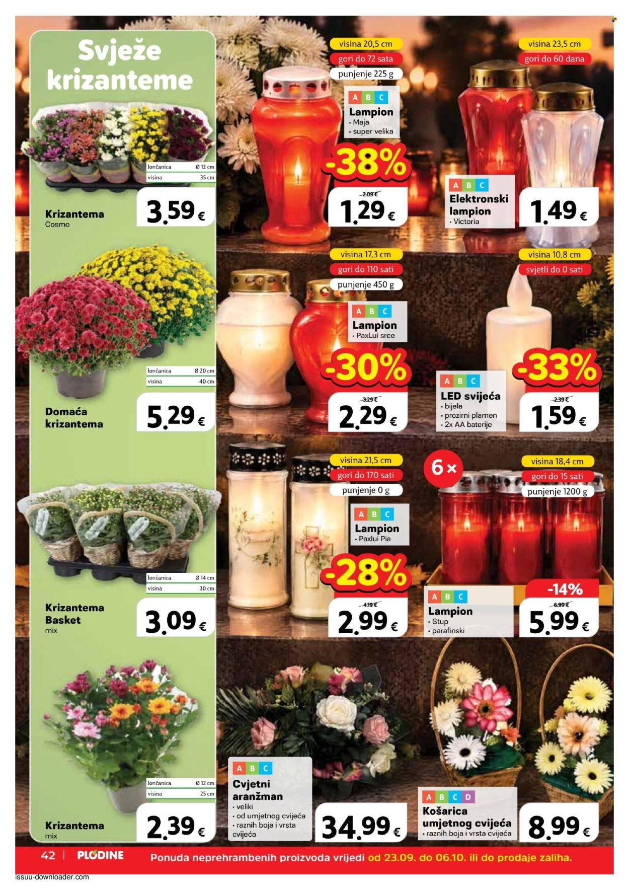 Plodine katalog - 23.09.2026. - 29.09.2026. Stranica 42