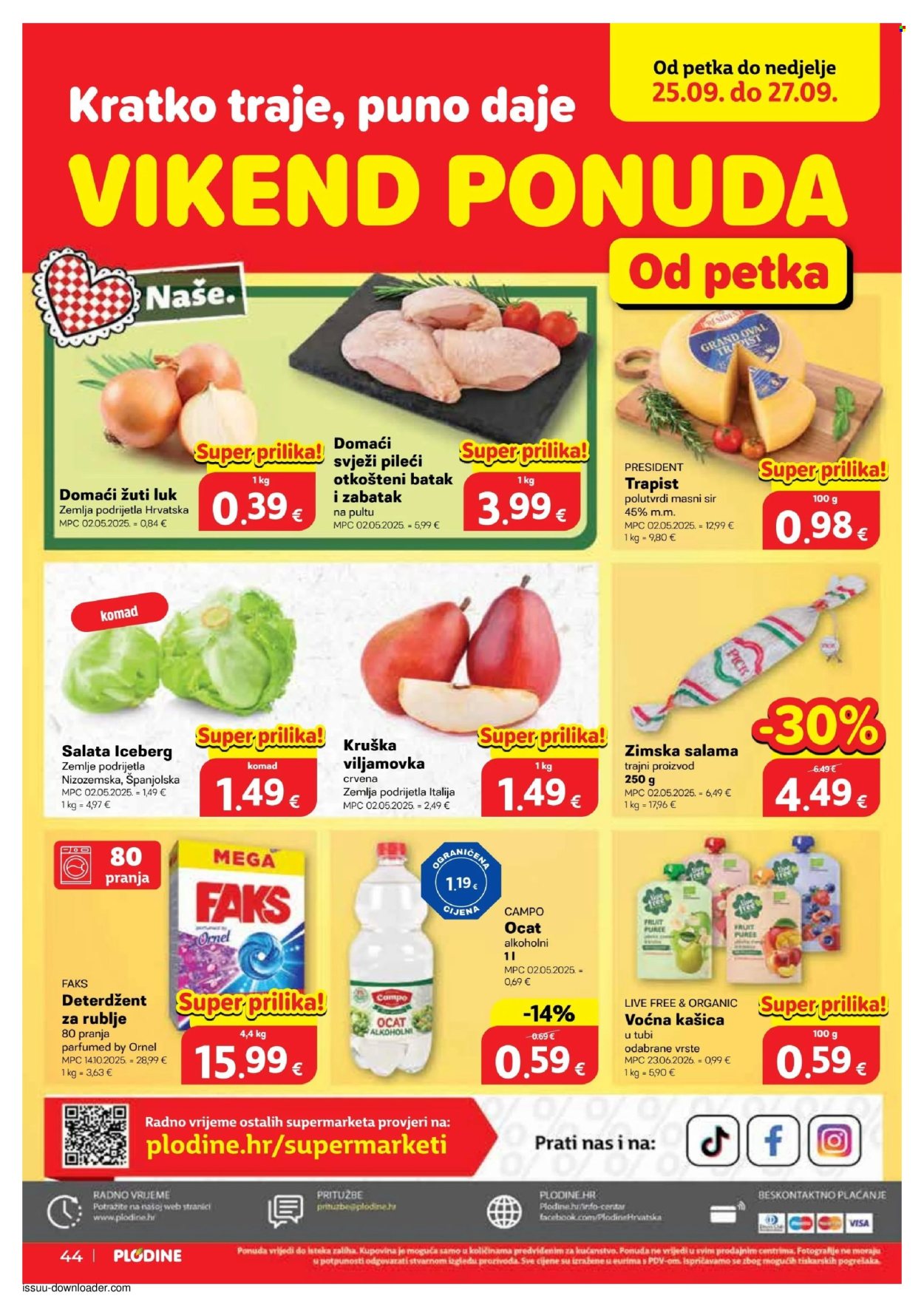 Plodine katalog - 23.09.2026. - 29.09.2026. Stranica 44