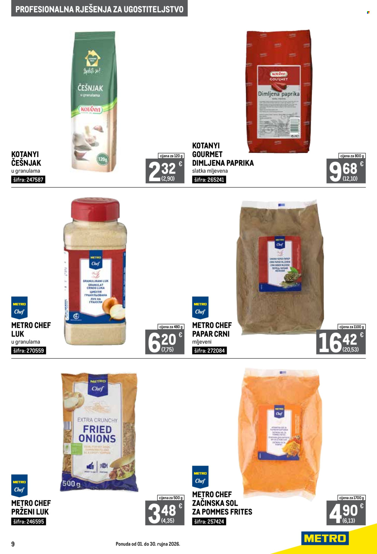 Metro katalog - 01.09.2026. - 30.09.2026. Stranica 9