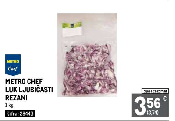 METRO CHEF LUK LJUBIČASTI REZANI