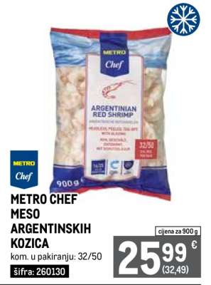 METRO CHEF MESO ARGENTINSKIH KOZICA