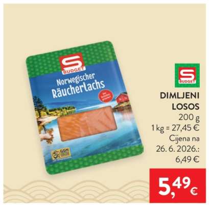 Dimljeni losos