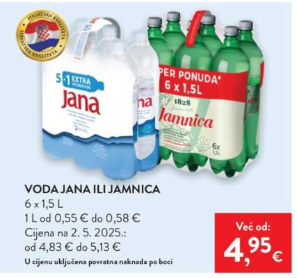 Voda Jana ili Jamnica