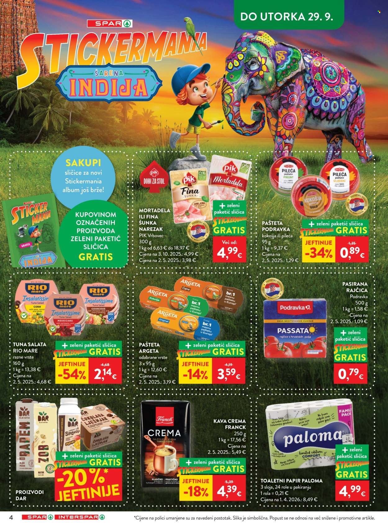 INTERSPAR katalog - 23.09.2026. - 29.09.2026. Stranica 4